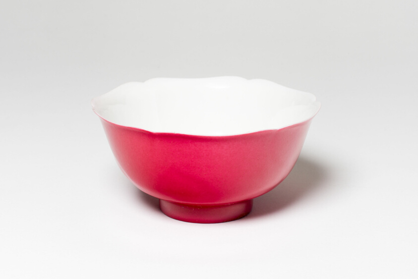 Bowl with Foliate Rim