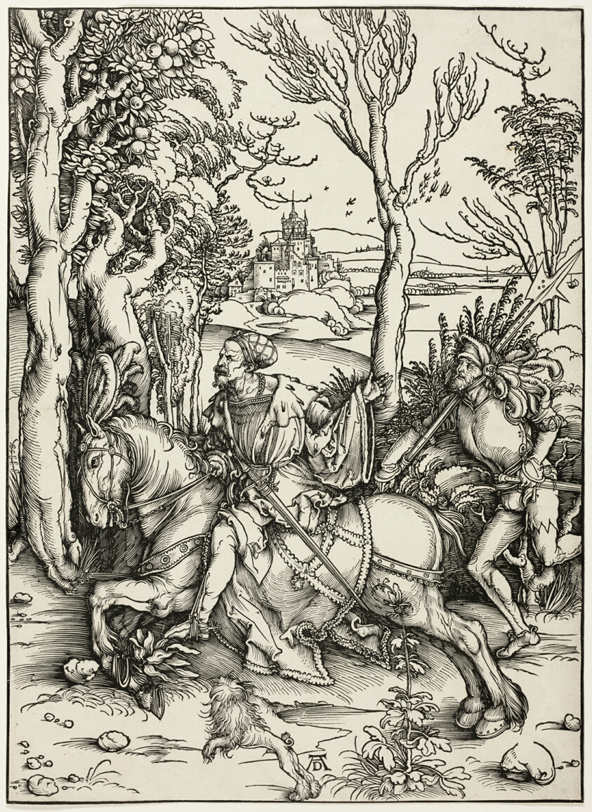 Knight and Landsknecht