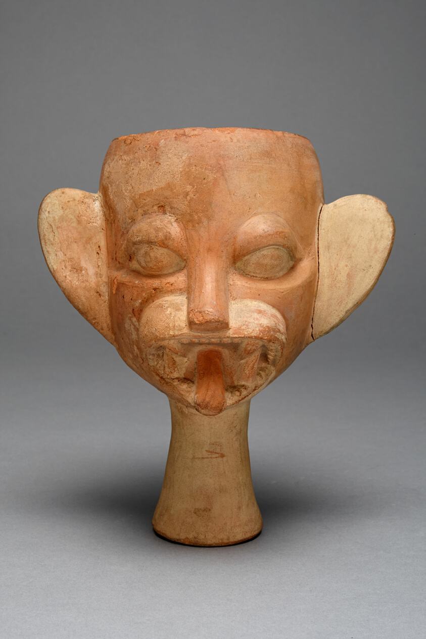 Cup in the Form of a Feline Head