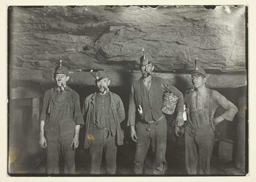 Deep Down In A West Virginia Coal Mine, Miners Going Home