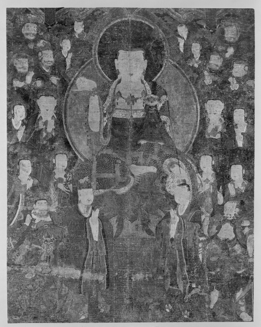 Ksitigarbha Bodhisattva with Assembly 지장보살도