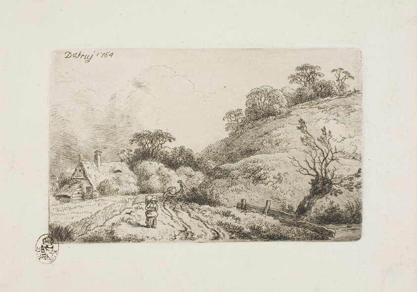 The Cornfield (Rembrandt Manner)