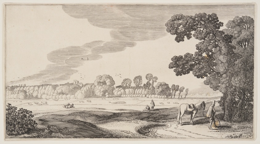 View of Pastures, from Landscapes (Playsante Lantschappen)