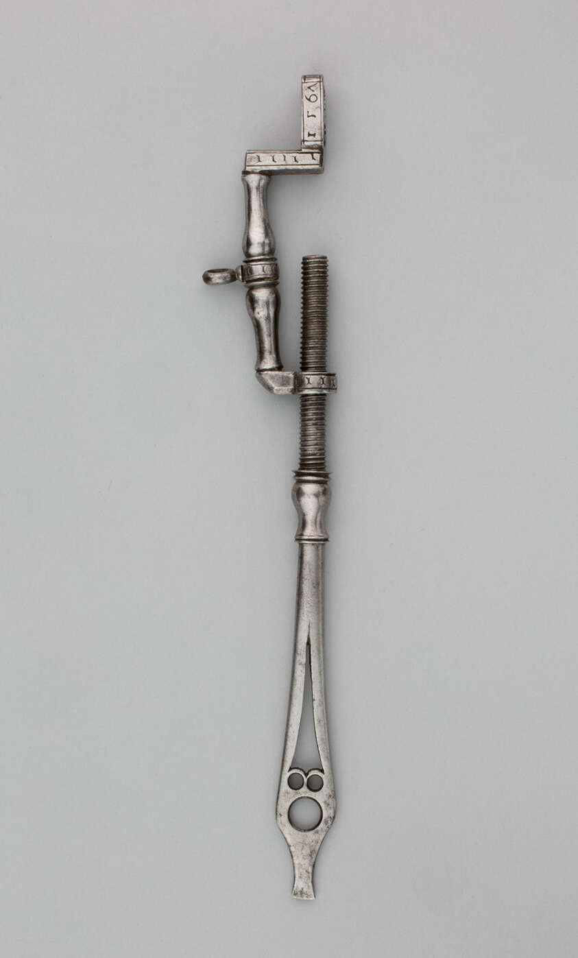 Wheel-Lock Spanner Combined with Screwdriver and Spring Clamp