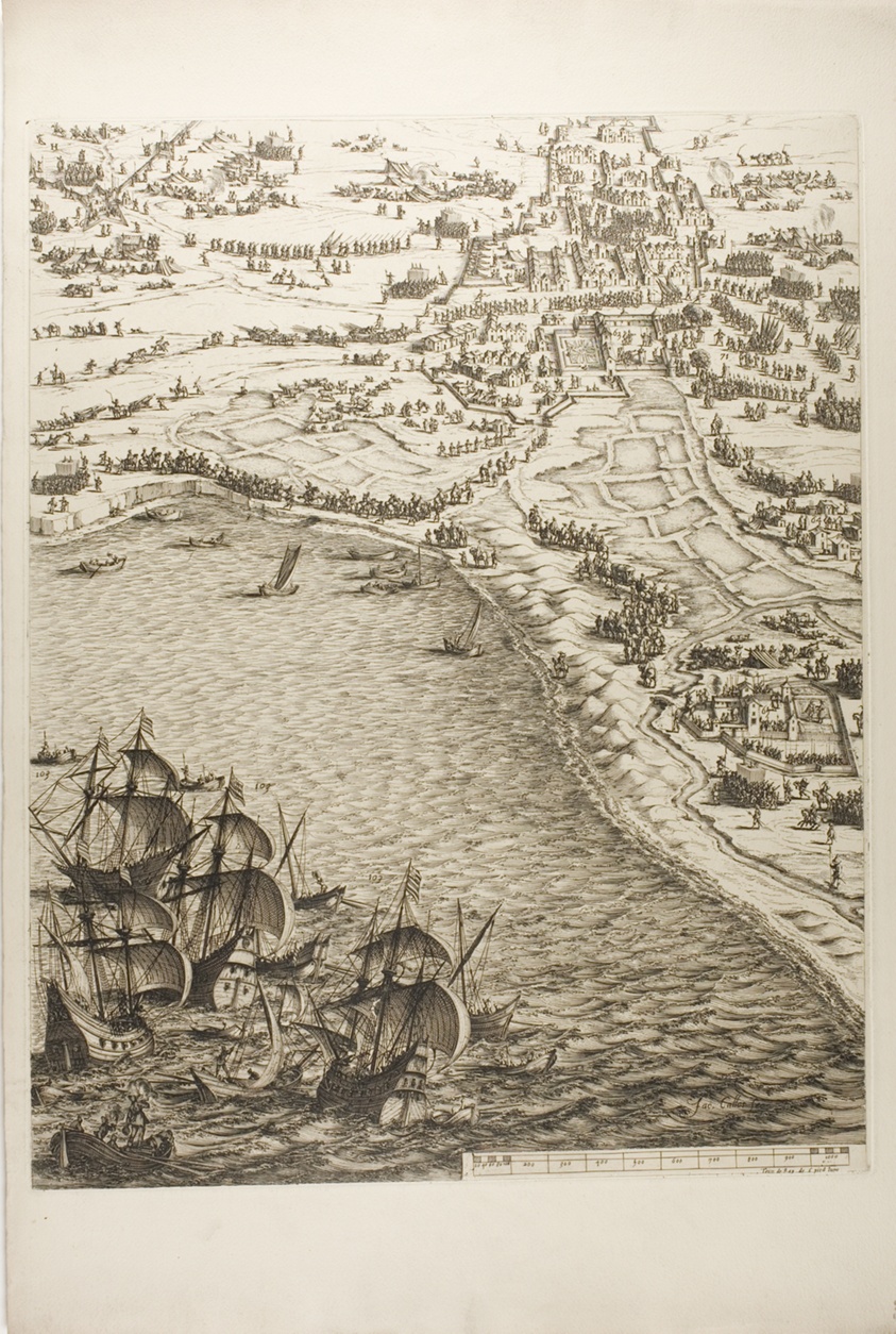 Plate Six from La Siège de la Rochelle