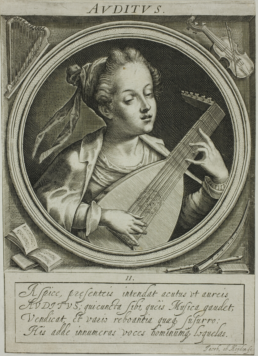 Sound, plate two from The Five Senses