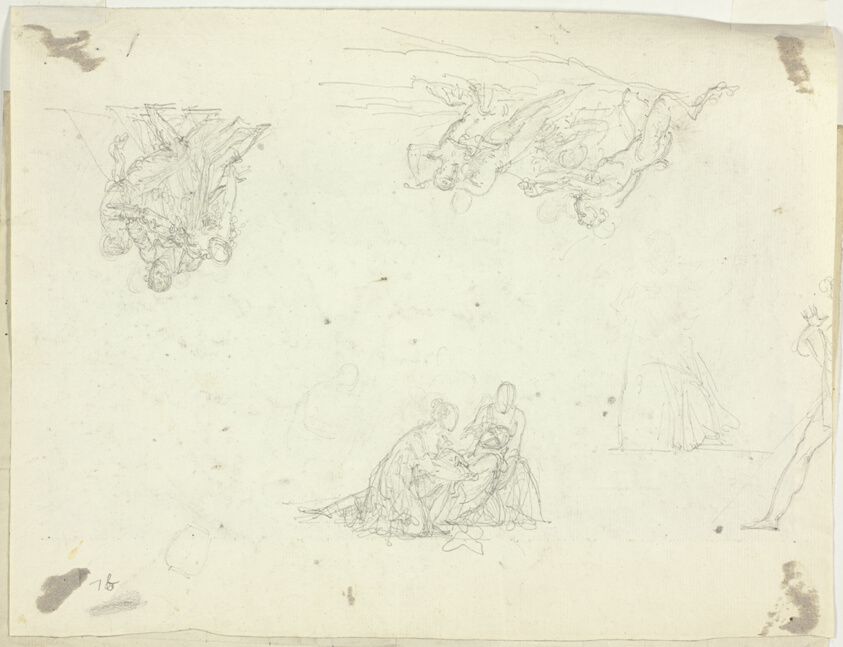 Sheet of Sketches: Groups of Figures