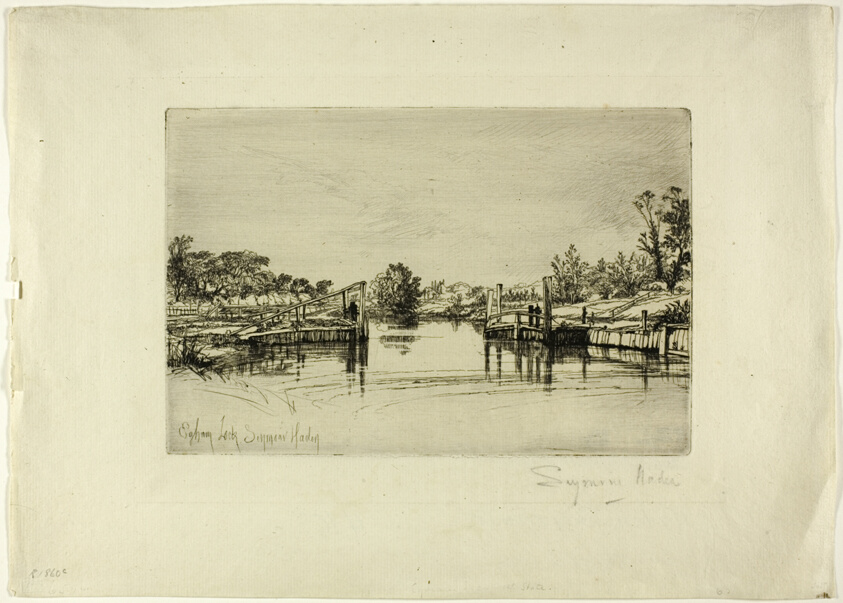 Egham Lock