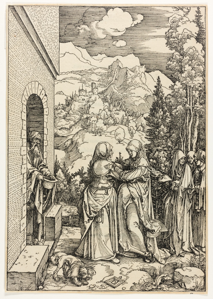 The Visitation, from The Life of the Virgin