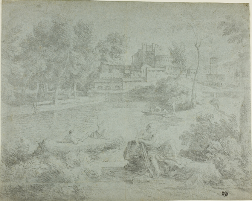 Italianate Landscape with Bathers