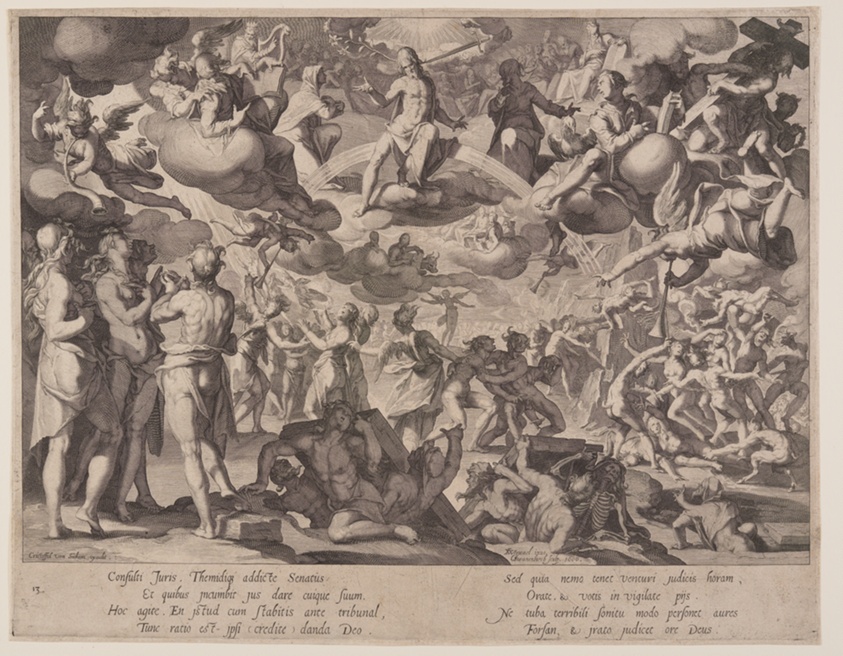 Last Judgement, plate 13 from Thrones of Justice (Thronus Iustitiae)