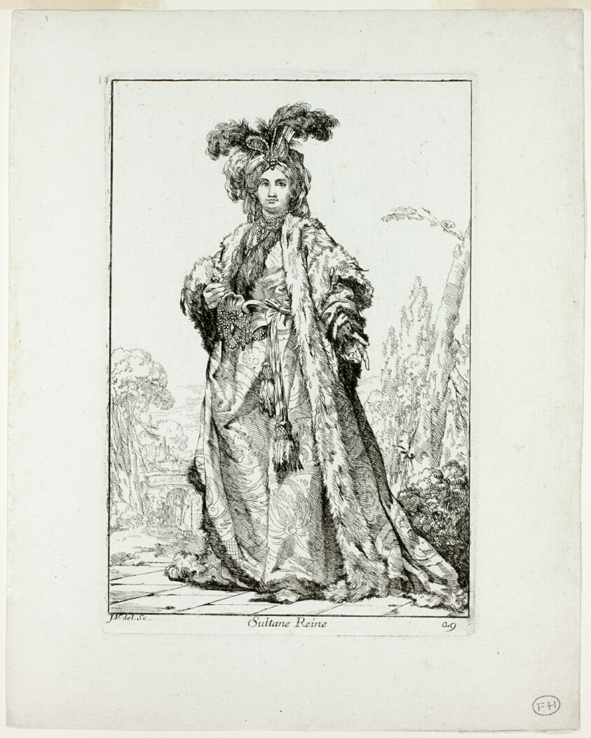 Sultane Reine, plate 29 from Caravanne du Sultan à la Mecque
