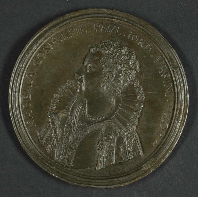 Medal Depicting Isabella de' Medici (1542–1576)