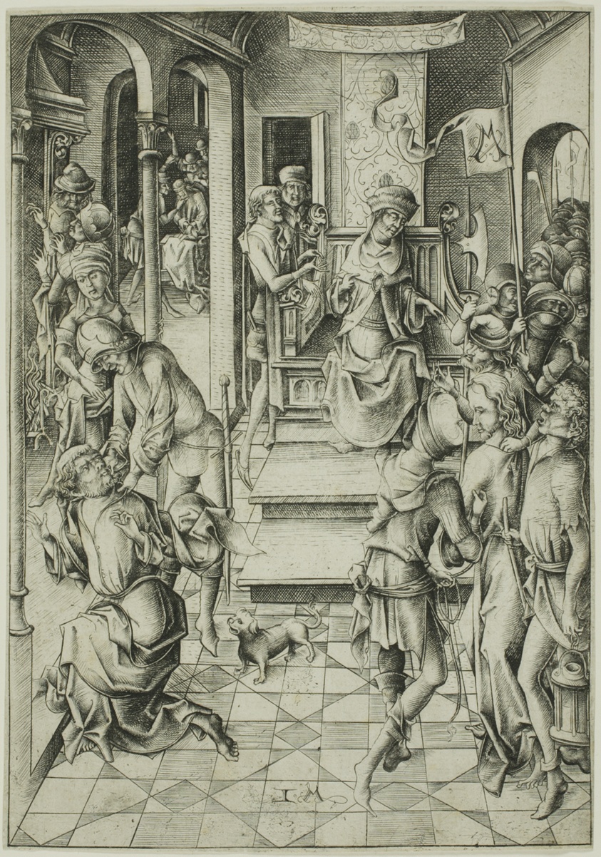 Christ before Annas, from The Passion