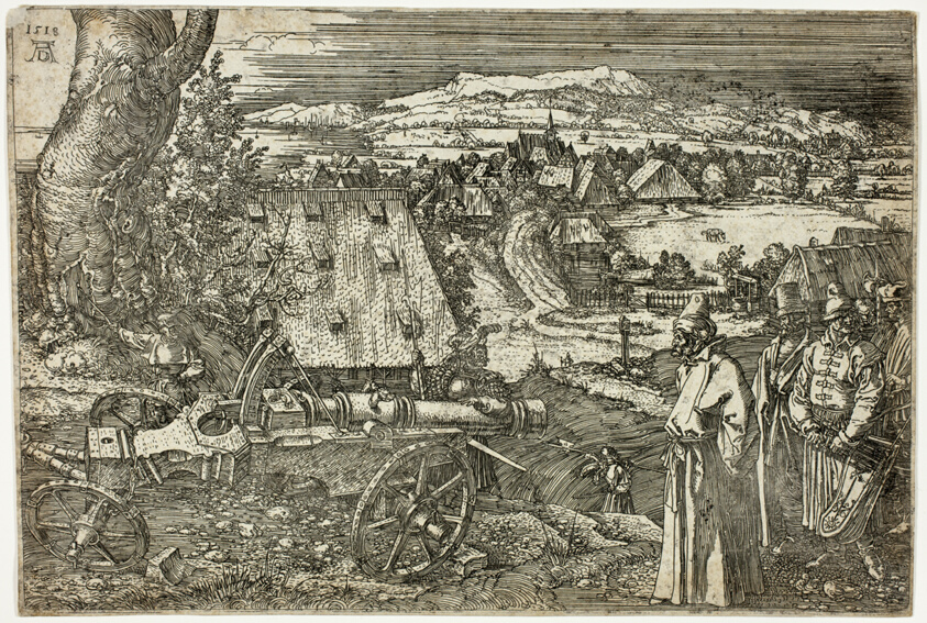 Landscape with Cannon