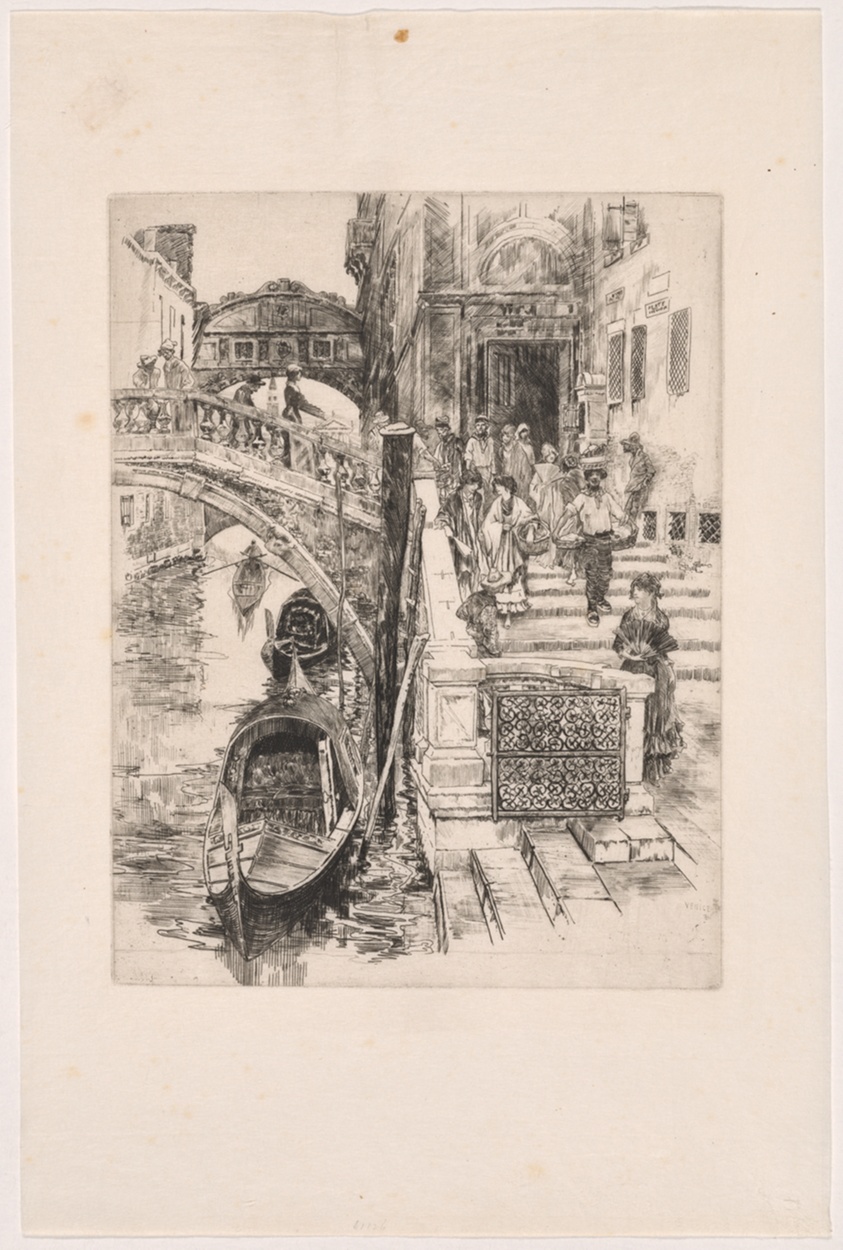 The Bridge of Sighs (Second Plate)