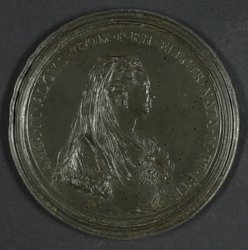 Medal Depicting Anna Maria Luisa de' Medici (1667–1743)