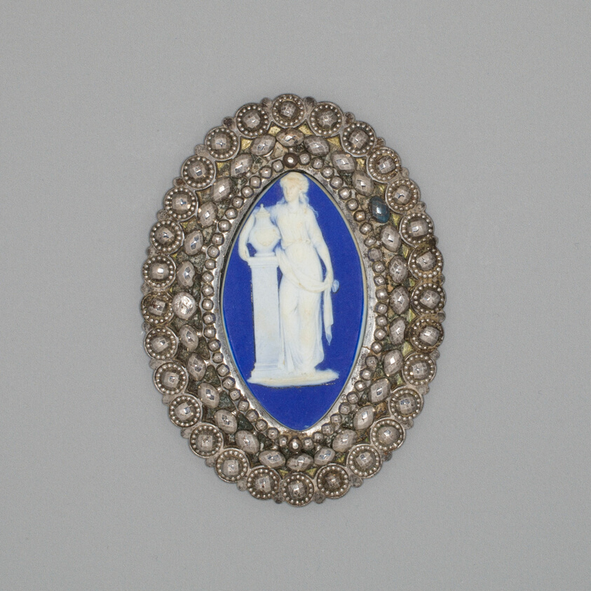 Medallion with Women and Urn