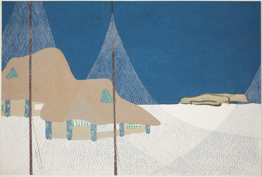Fishing Village, from the series "A World of Things (Momoyogusa)"