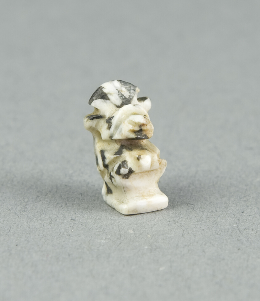Amulet of the God Thoth, as a Baboon with Lunar Disk