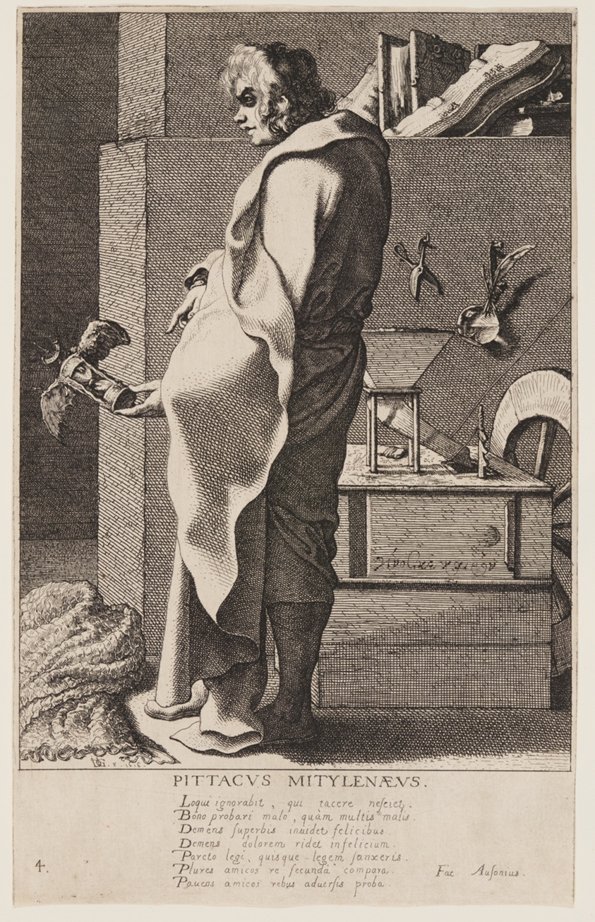 Pittacus Mitylenaeus, from Seven Wise Men of Greece