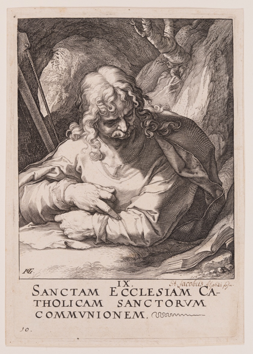 St James the Less, from Christ, the Apostles and St Paul with the Creed
