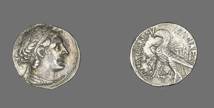 Tetradrachm (Coin) Portraying King Ptolemy I