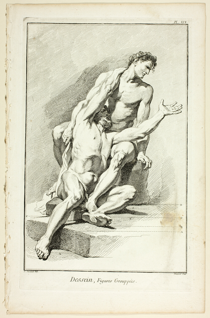 Design: Grouped Figures, from Encyclopédie