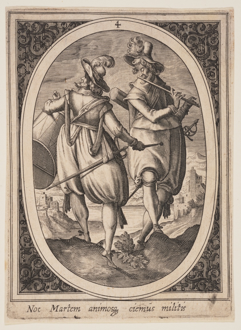Plate 4 from Military Figures