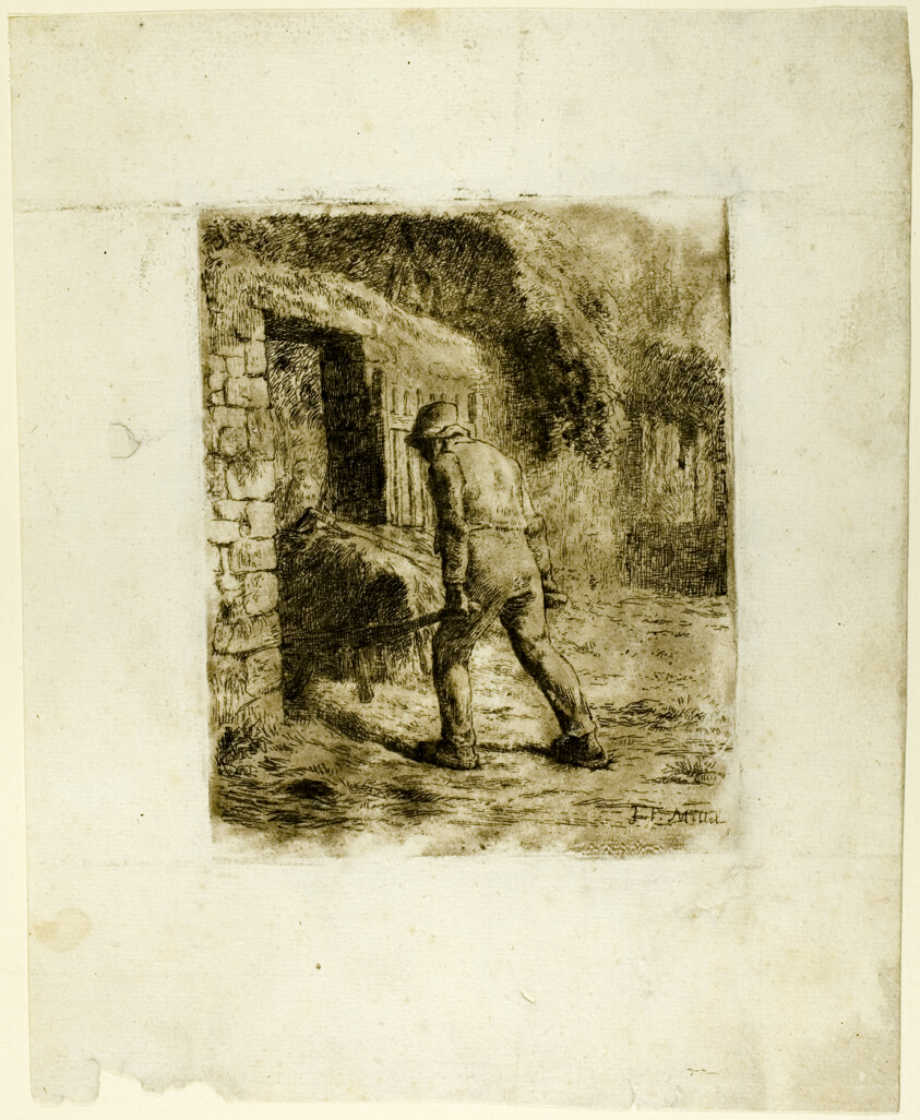 Peasant with a Wheelbarrow