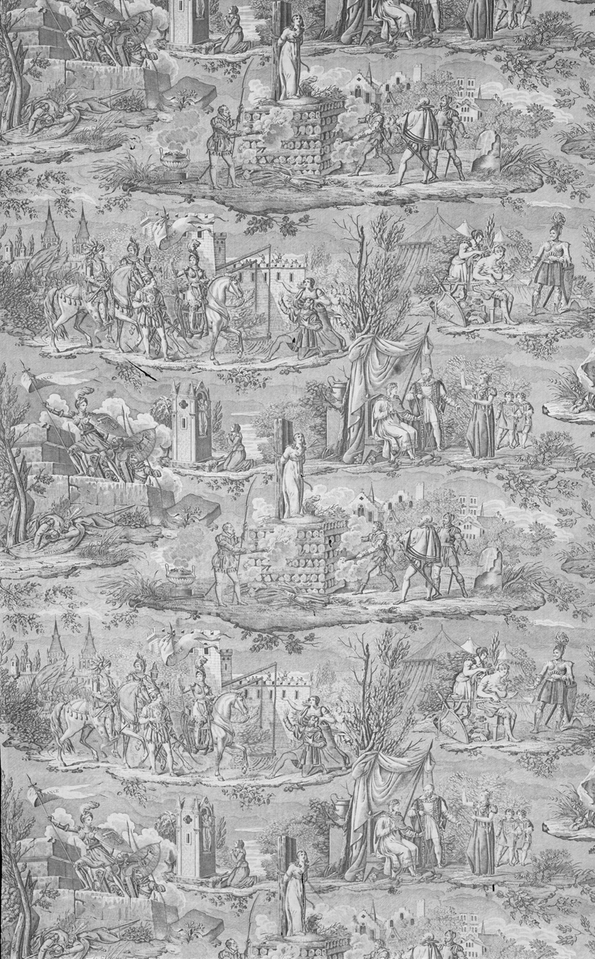 La Vie de Jeanne d'Arc (The Life of Joan of Arc) (Furnishing Fabric)