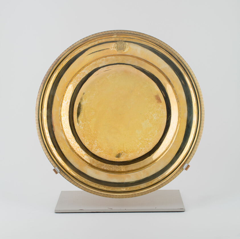 Pair of Circular Platters, from a Service Made for Pauline Bonaparte and Prince Camillo Borghese
