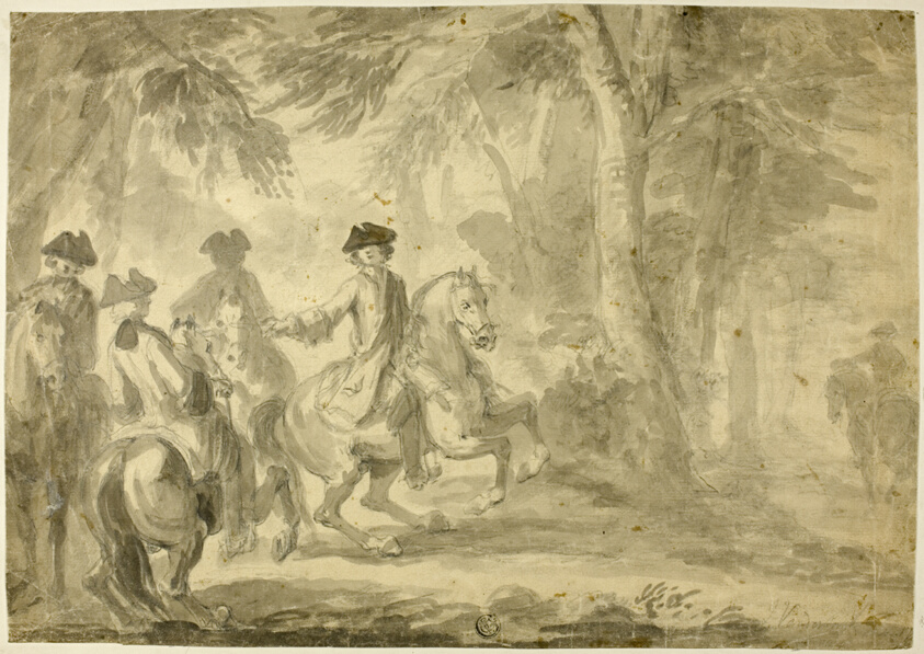Riders in Park
