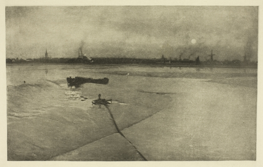 The Last of the Ebb-Great Yarmouth from Breydon