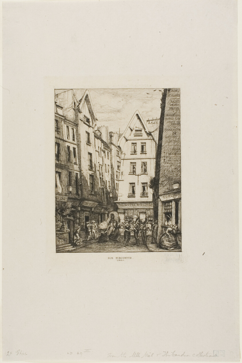 Rue Pirouette aux Halles, Paris