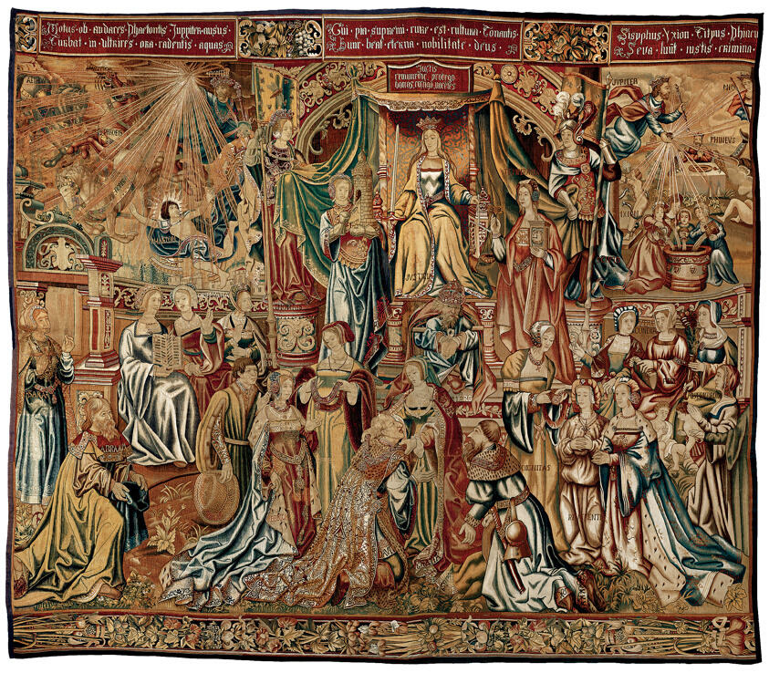 Justitia (Justice) from Los Honores
