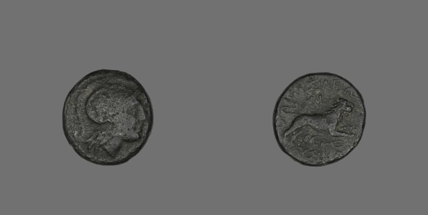 Coin Depicting the Goddess Athena