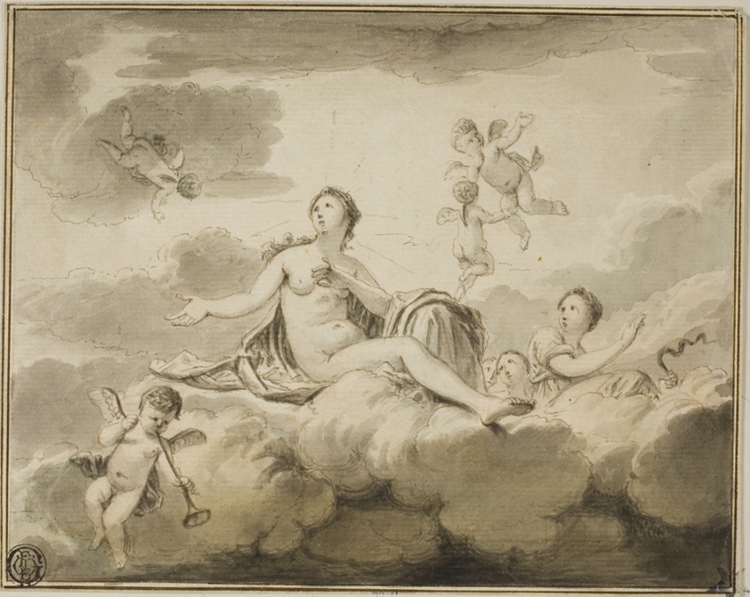 Ceiling Design: Truth Triumphant, with Prudence and Other