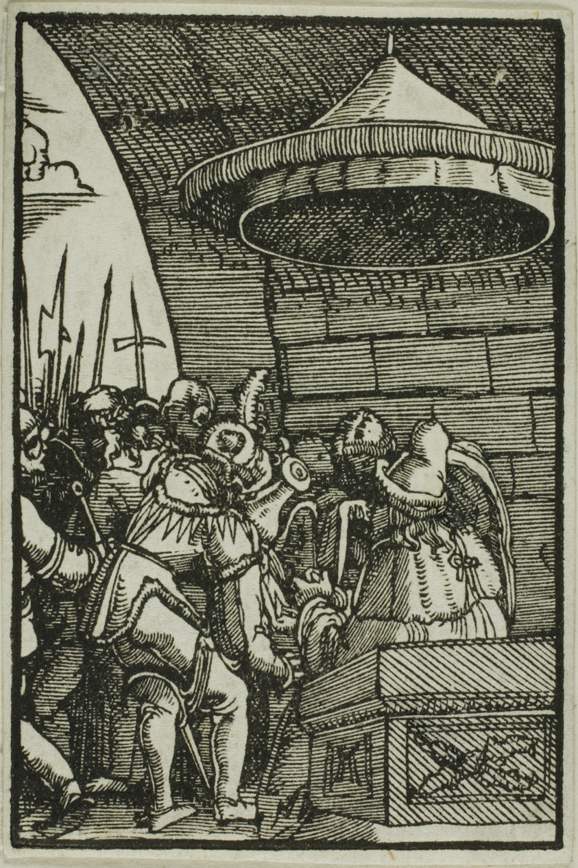 Pilate Washing His Hands, from The Fall and Redemption of Man
