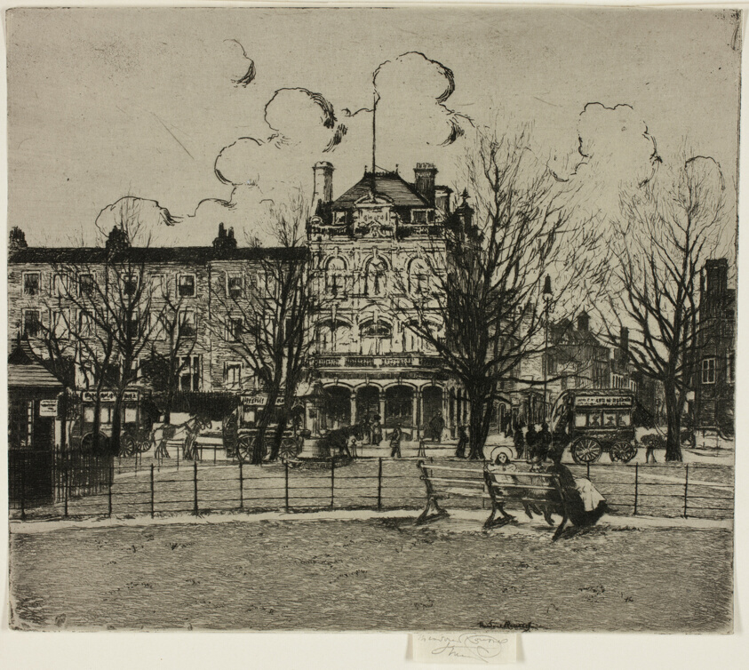 Parson's Green, Afternoon, End of Winter, The Duke's Head