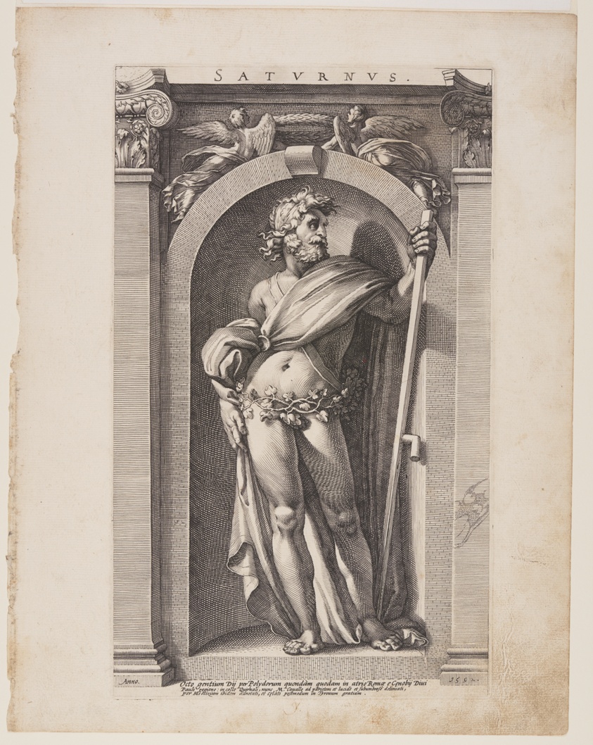 Saturnus (Saturn), from Eight Pagan Gods