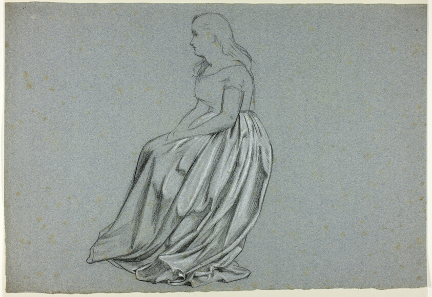 Profile of a Seated Woman