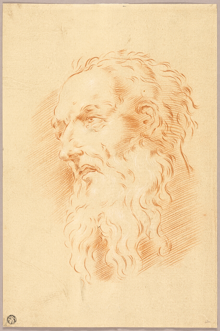 Head of Bearded Man