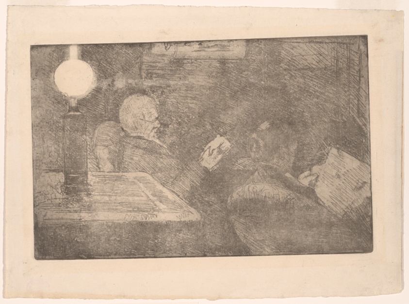 Mr. and Mrs. Cassatt Reading