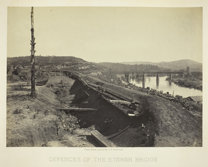 Defences of the Etawah Bridge