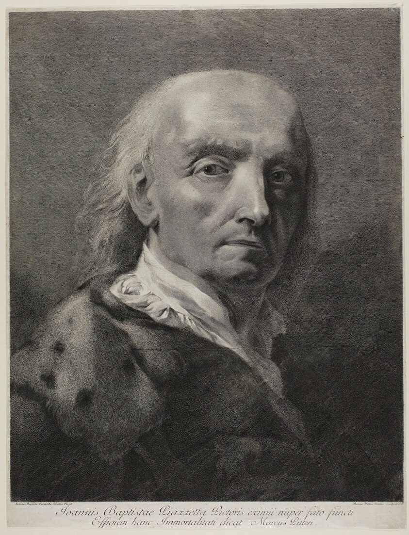Portrait of the Painter Giovanni Battista Piazzetta