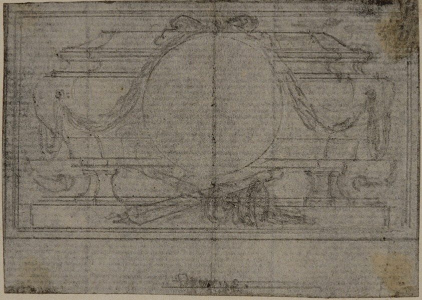 Study for En Tête Vignette in Tacitus "Tibère, ou Les Six Premiers Livres des Annales", Book IV