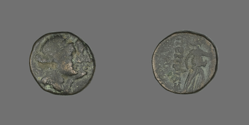 Coin Depicting the God Apollo and the Goddess Artemis