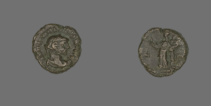 Coin Portraying Emperor Maximianus
