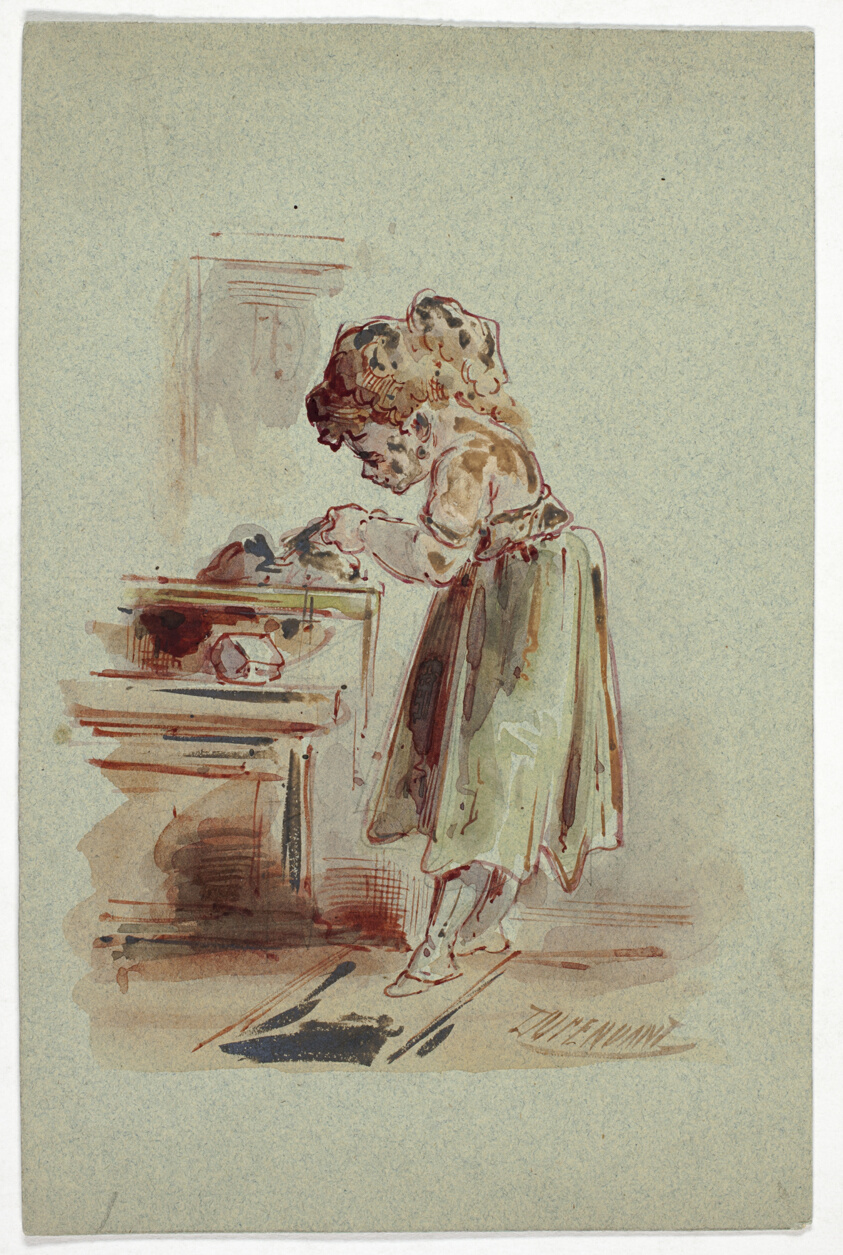 Little Girl Cooking